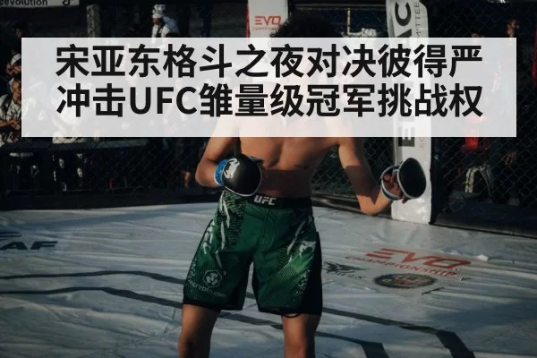 宋亚东格斗之夜对决彼得严 冲击UFC雏量级冠军挑战权